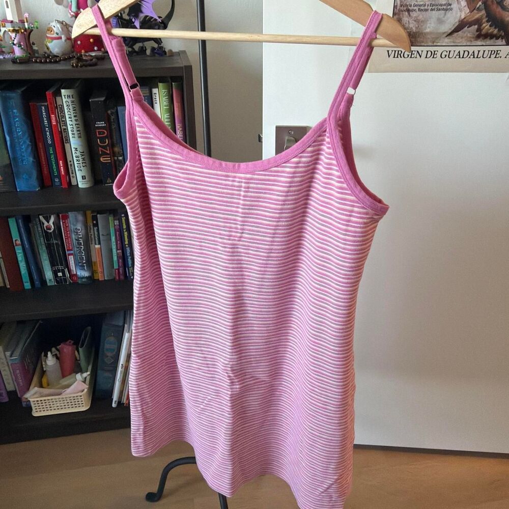 American Eagle Pink Striped Dress